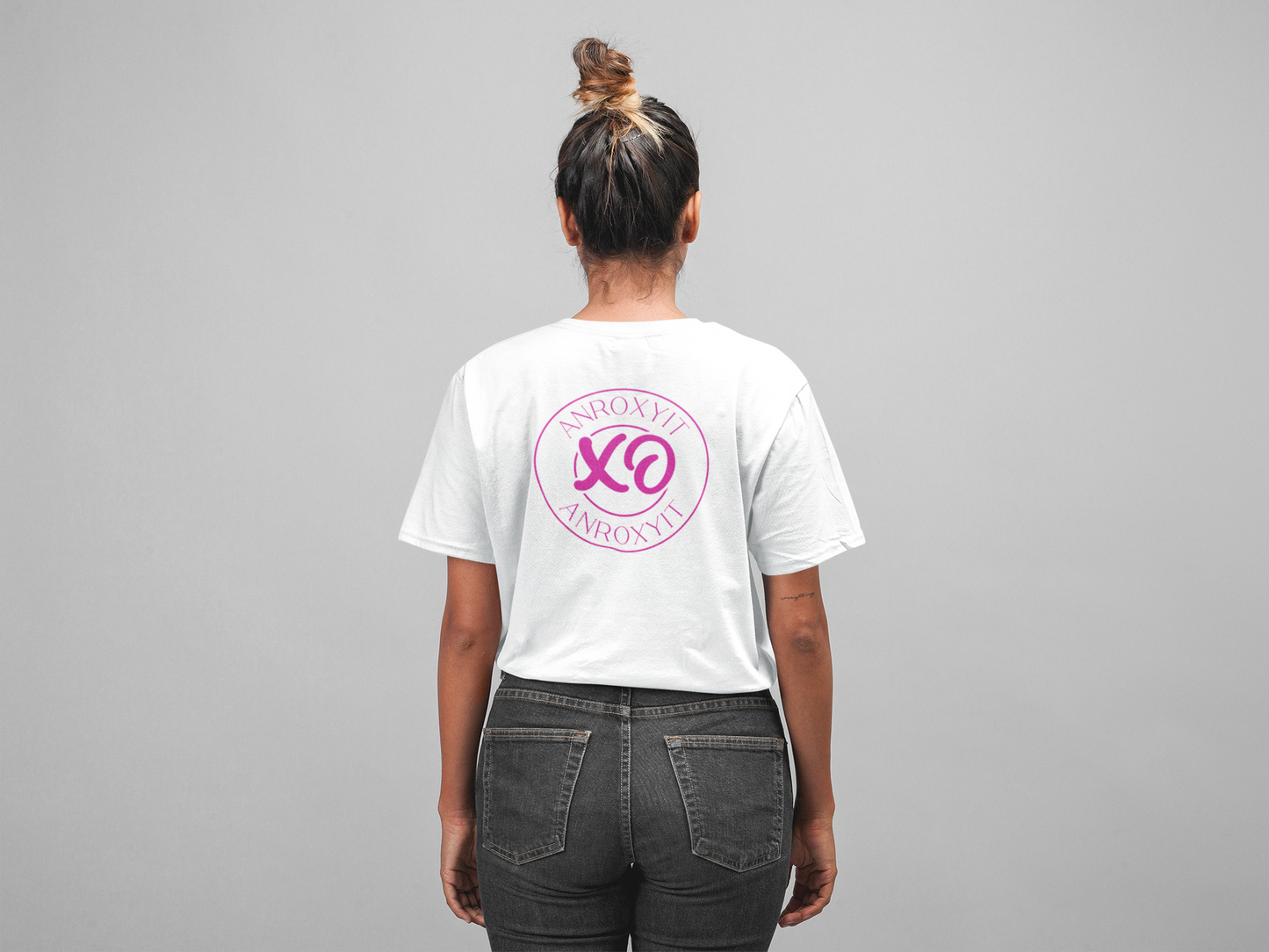 Basic Shirt Damen Weiß