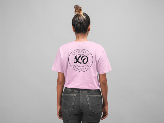 Basic Shirt Damen Rosa