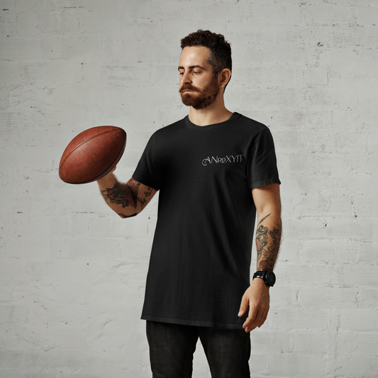 Basic Shirt Männer Schwarz