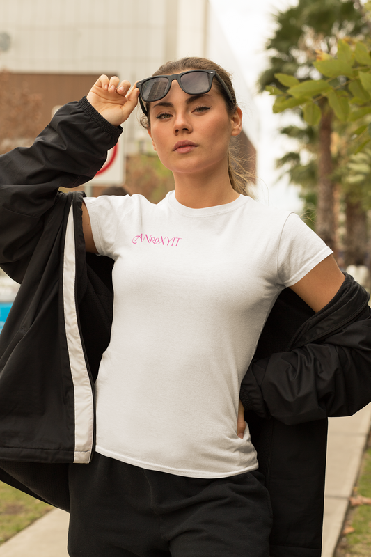 Basic Shirt Damen Weiß